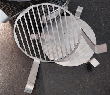 Kit Déflecteur + Grille supérieure Mini Kamado – Inox 304L