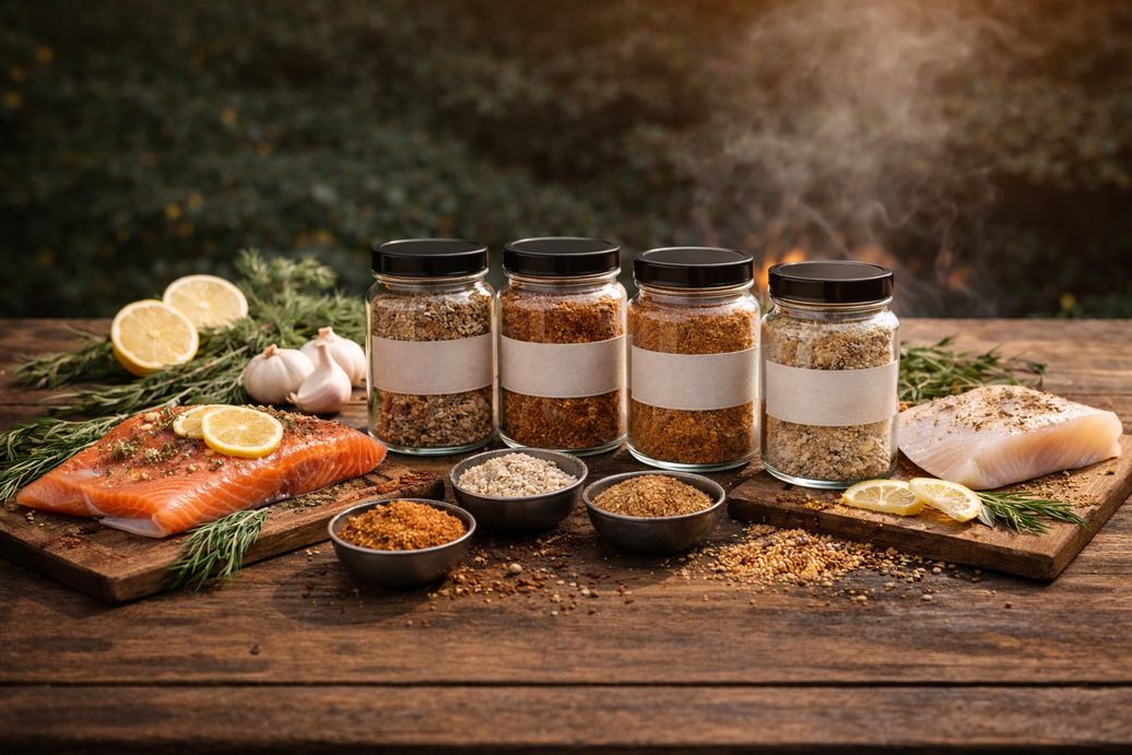 Rubs BBQ pour Poisson