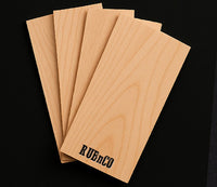 Planches de fumage en érable – 38 × 13 × 0,6 cm, bois naturel non traité